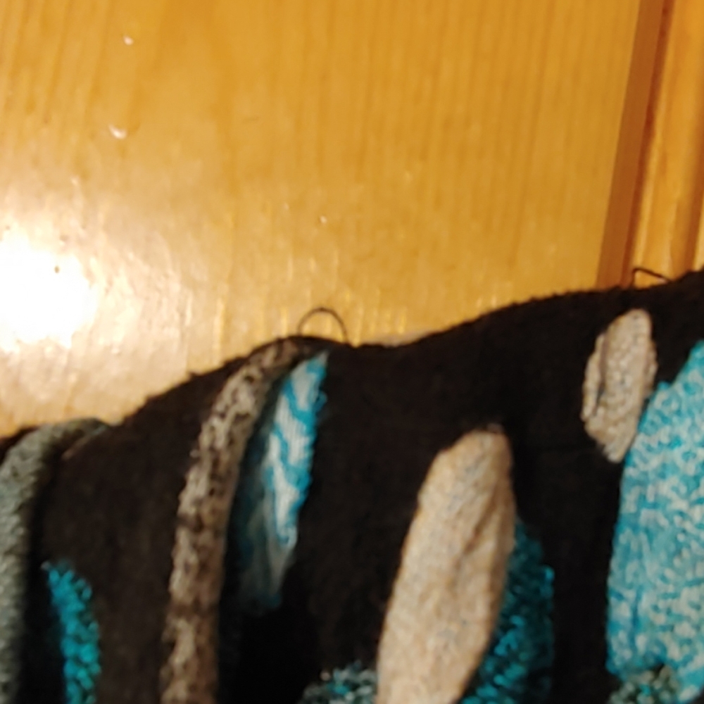 2 scarf bundle viscose and silk - Picture 4 of 8